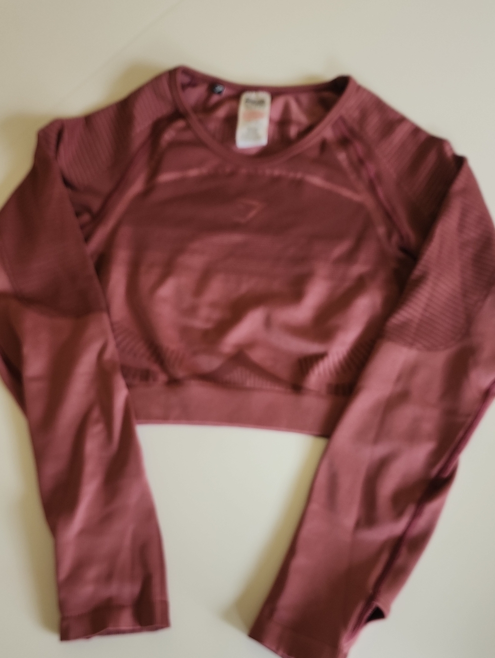 Gymshark Seamless Long-Sleeve Crop Top